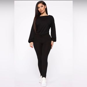 Comfortable stylist Fashion Nova lounge wear